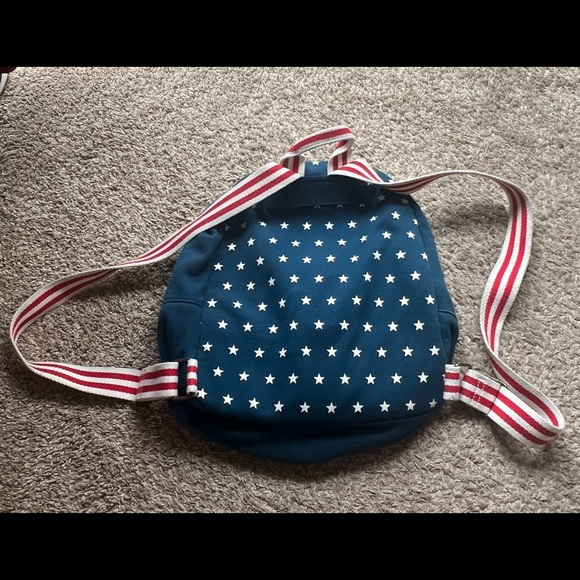 Disney backpack 4 of July edition with embroidered words on the front, used - Picture 9 of 9